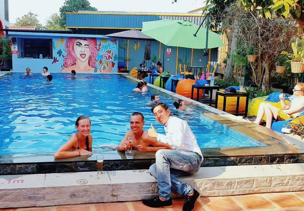 The Flex Hostel Siem Reap Exterior photo